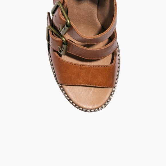 Madewell Brown Leather Sandals - Picture 2 of 8